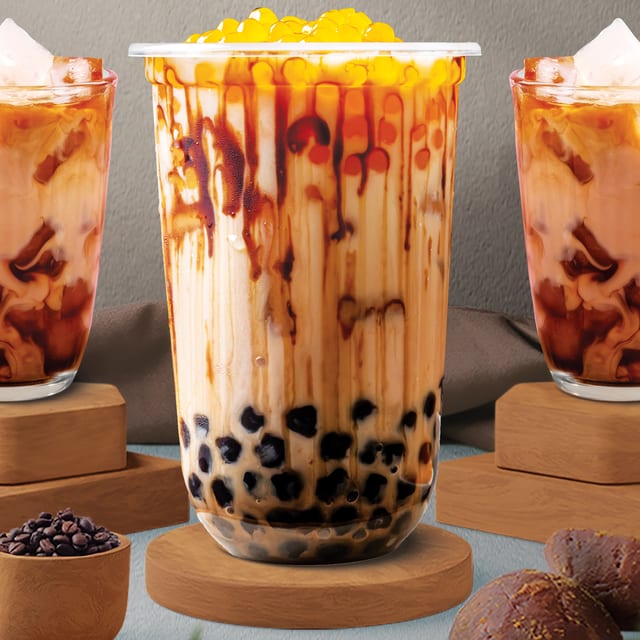Brown Sugar Milk Tea.