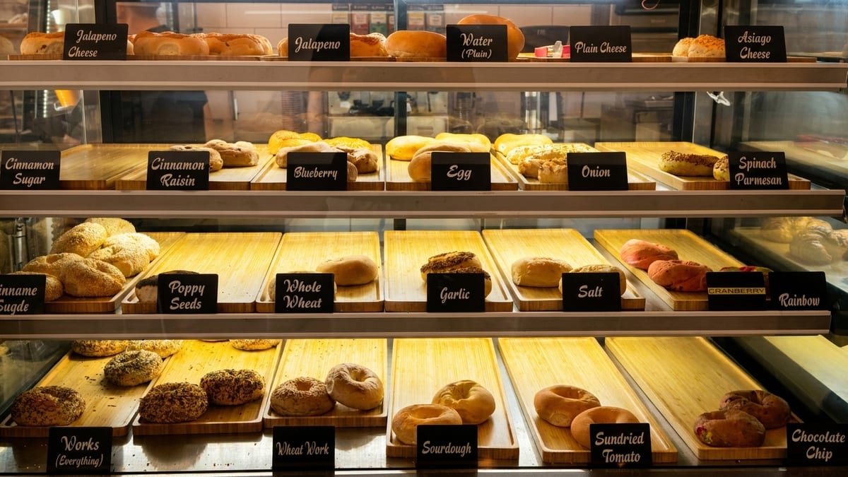 25+ varieties, baked fresh daily