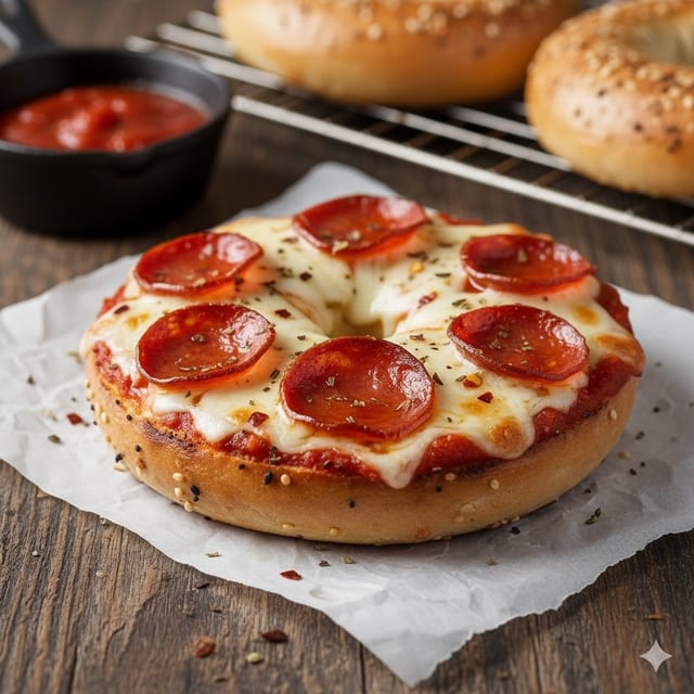 #13 Pizza Bagel.