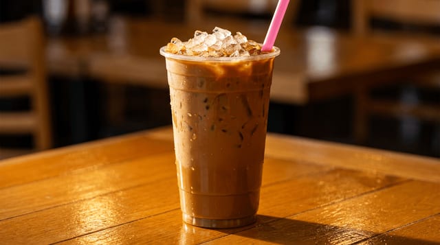 Vietnamese Iced Coffee.
