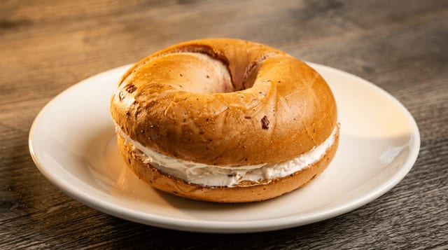 Bagel with Cream Cheese.