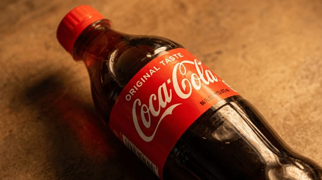 Bottled Coke.