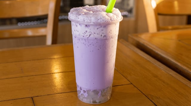 Taro Milk Tea.